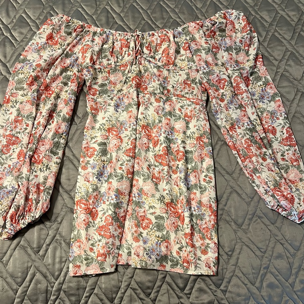 Sabo Skirt off the shoulder dress